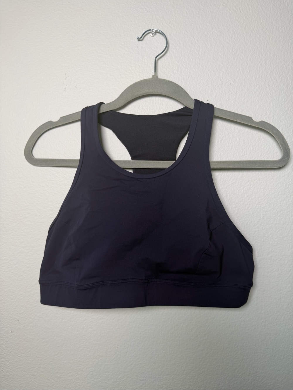 Lululemon Vintage Navy Sports Bra Racer Back Size 10